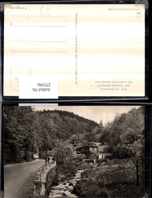 275396,Gasthaus u. Pension zum Trusetaler Wasserfall b. Trusetal Schmalkalden