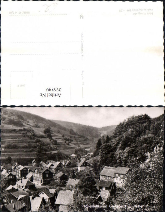 275399,Gießhübel im Thüringer Wald Teilansicht
