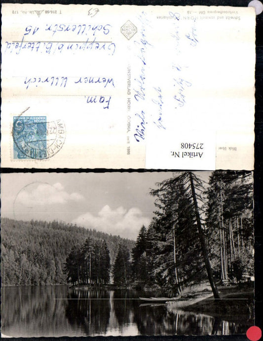 275408,Tambach-Dietharz Blick über den Stausee nach dem Kirchberg Partie