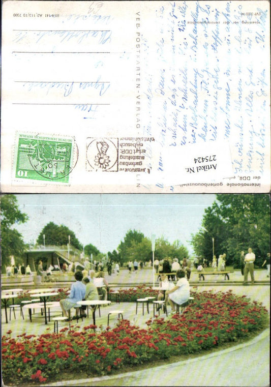 275424, Erfurt International Horticultural Exhibition (published by VEB)