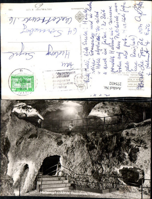 275432,Friedrichroda in Thüringen Marienglashöhle Höhle