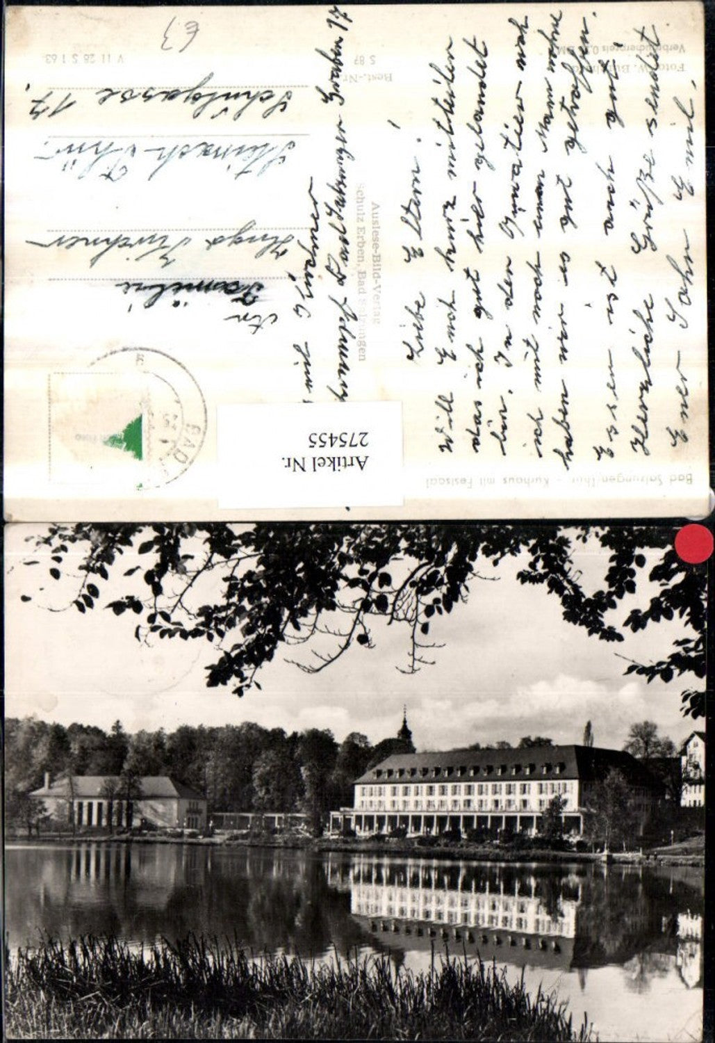 275455, Bad Salzungen Kurhaus with ballroom