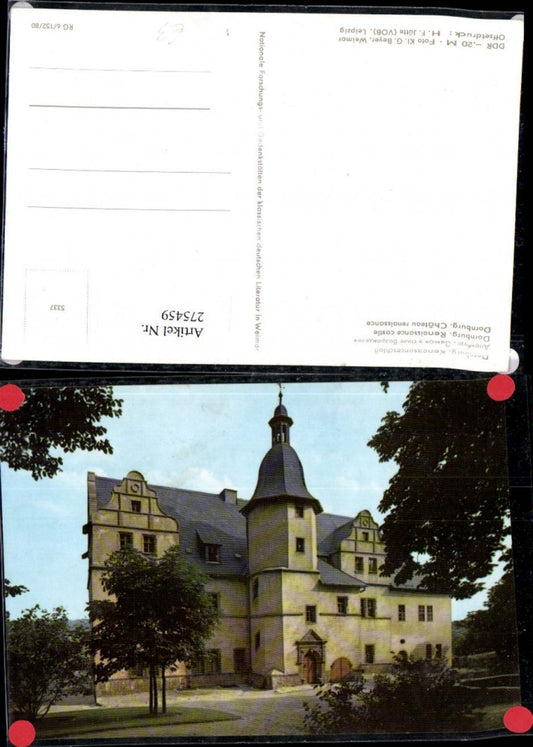 275459, Dornburg Renaissance Castle