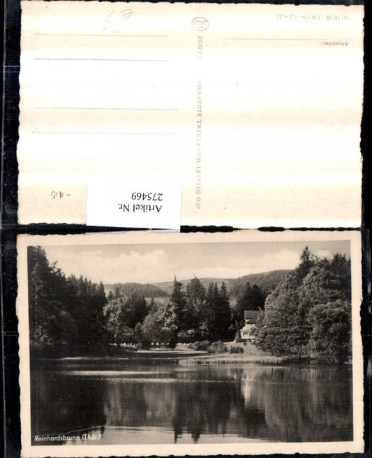 275469, Reinhardsbrunn in Thuringia, Lake Pond, Area