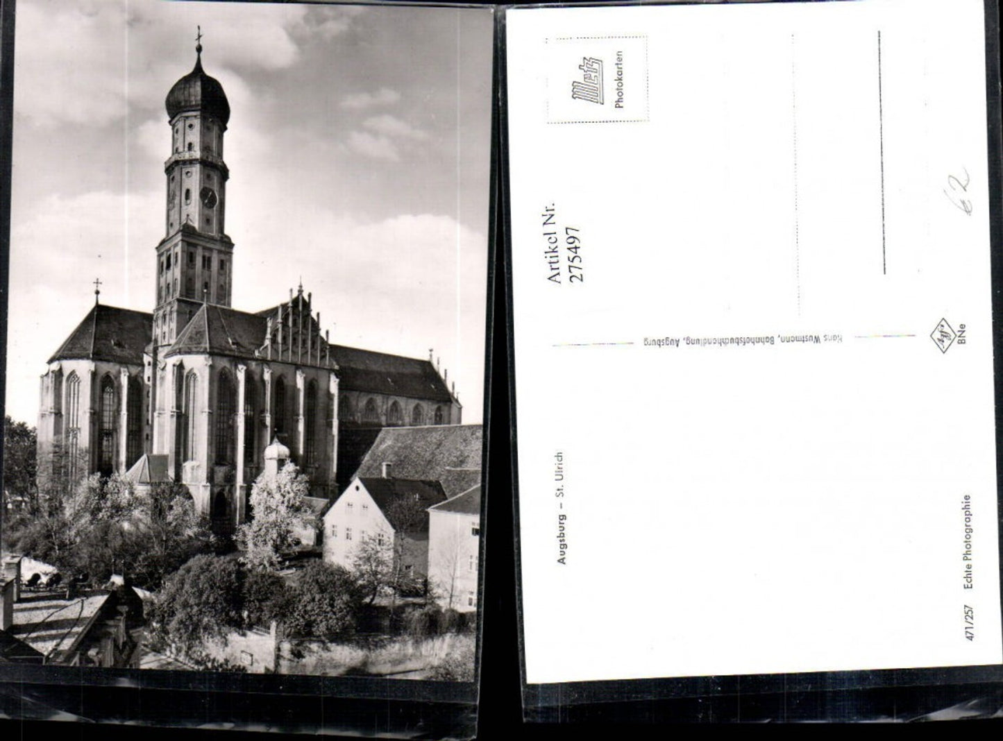 275497,Augsburg St. Ulrich Kirche