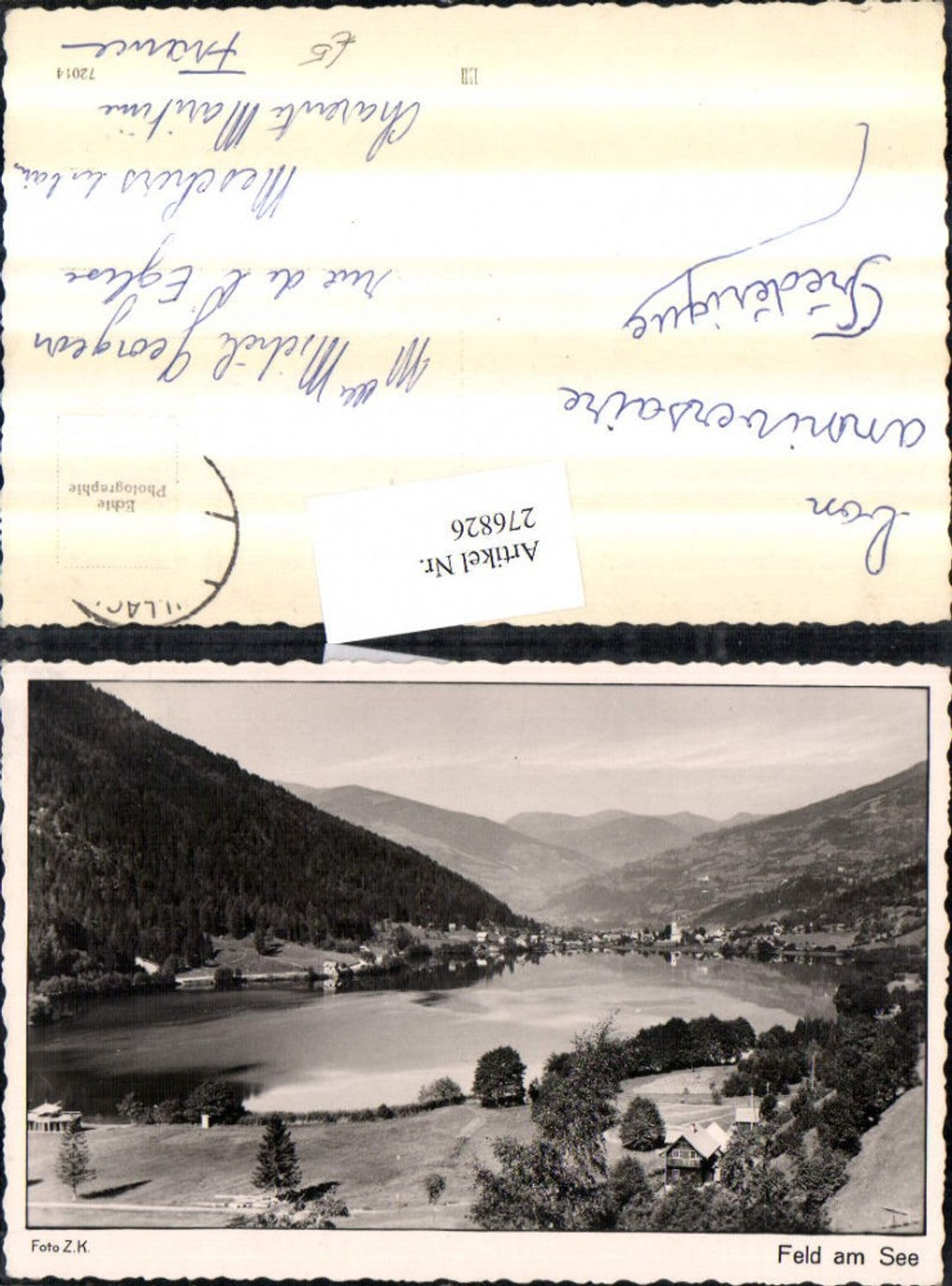 276826,Feld am See Totale Bergkulisse