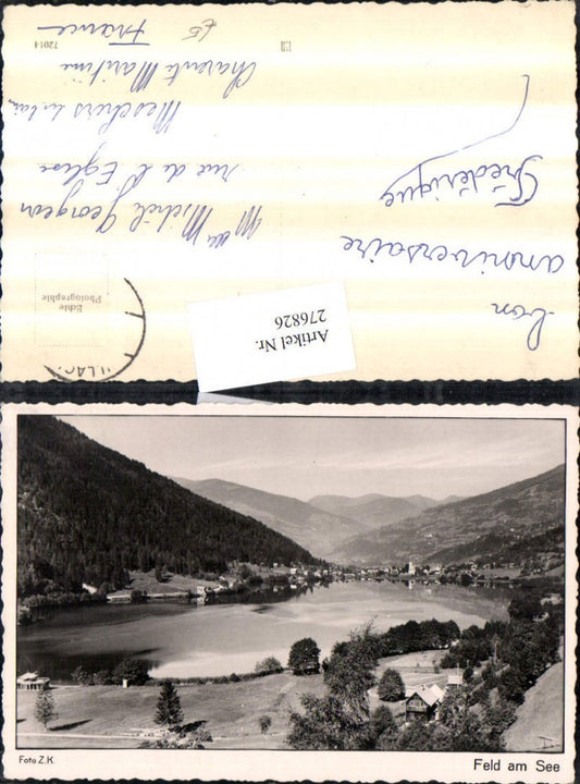 276826,Feld am See Totale Bergkulisse