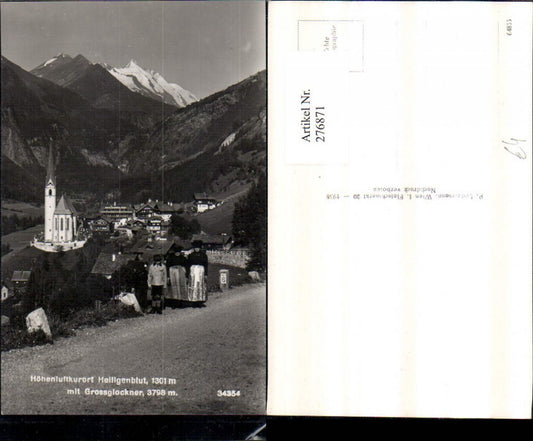 276871,Heiligenblut Totale m. Großglockner Bergkulisse