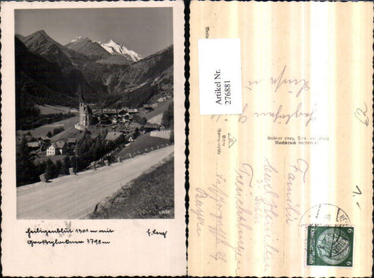 276881,Heiligenblut Totale m. Großglockner Bergkulisse