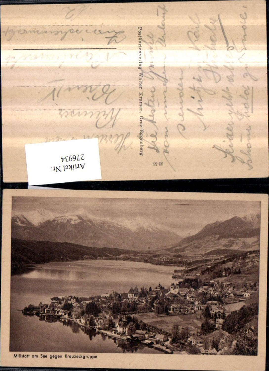 276934,Millstatt am See Totale geg. Kreuzeckgruppe