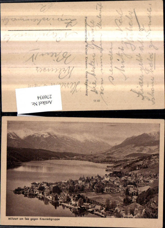 276934,Millstatt am See Totale geg. Kreuzeckgruppe