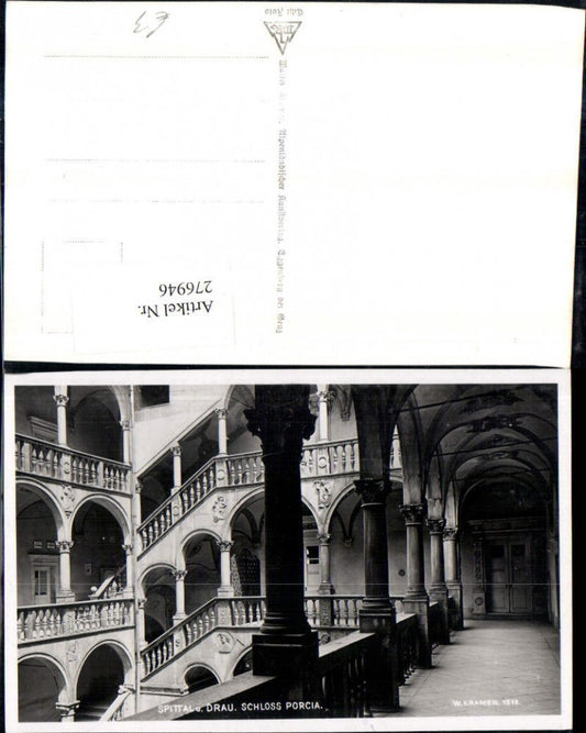 276946,Spittal an d. Drau Schloss Porcia Arkaden