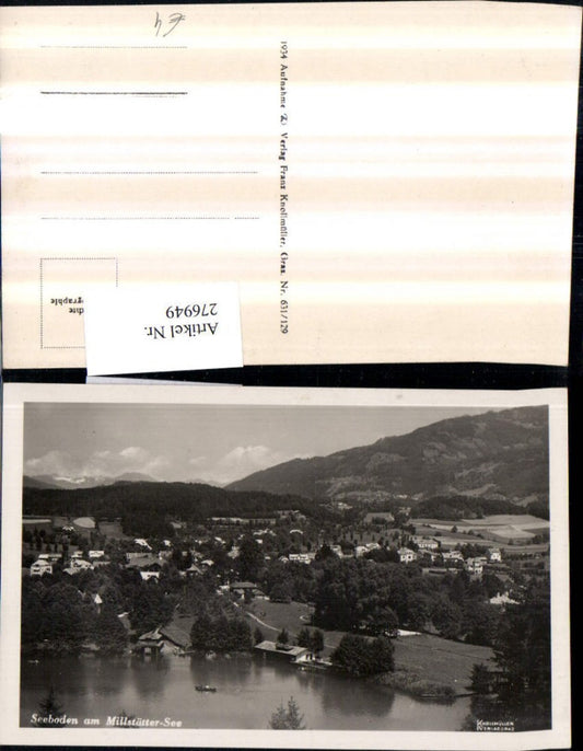 276949,Seeboden am Millstätter-See Totale