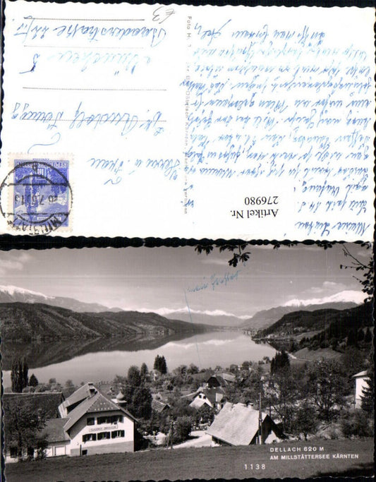 276980,Dellach am Millstättersee Teilansicht Gasthof Brugger