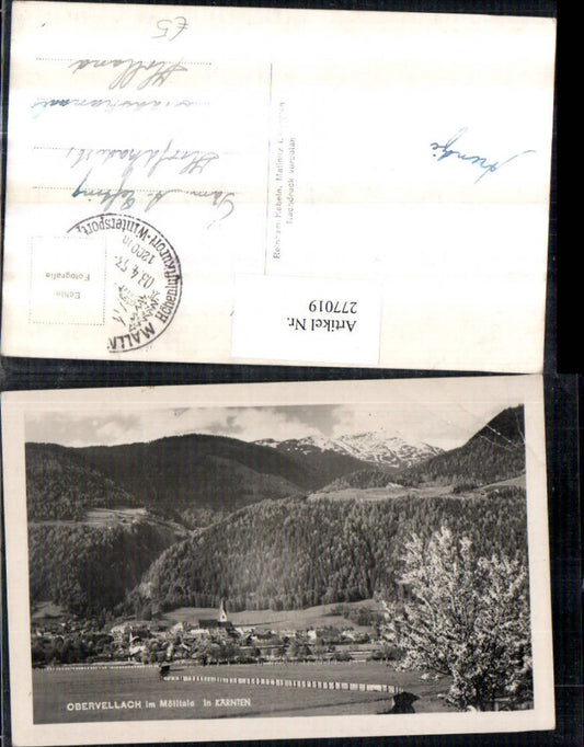 277019,Obervellach im Mölltal Totale Bergkulisse