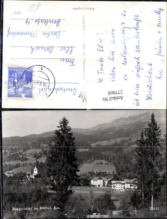 277060,Rangersdorf im Mölltal Teilansicht Kirche