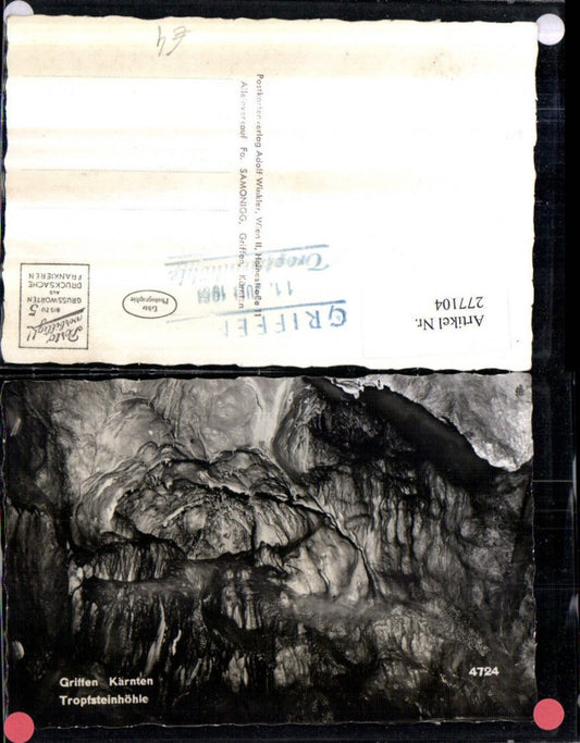 277104,Griffen in Kärnten Tropfsteinhöhle