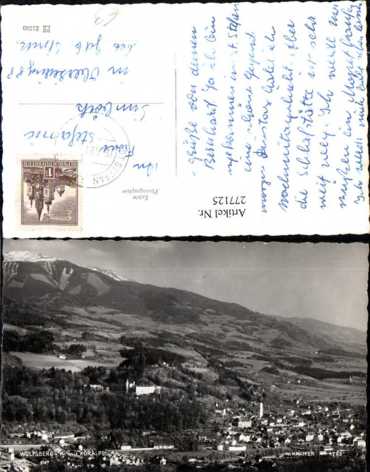 277125,Wolfsberg Totale m. Koralpe