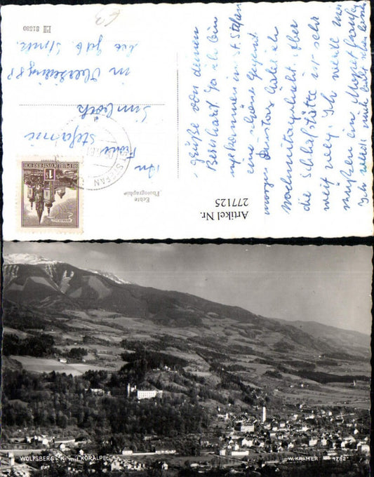 277125,Wolfsberg Totale m. Koralpe