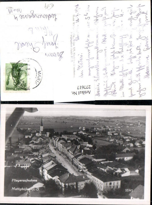 277617,Mattighofen Totale Fliegeraufnahme