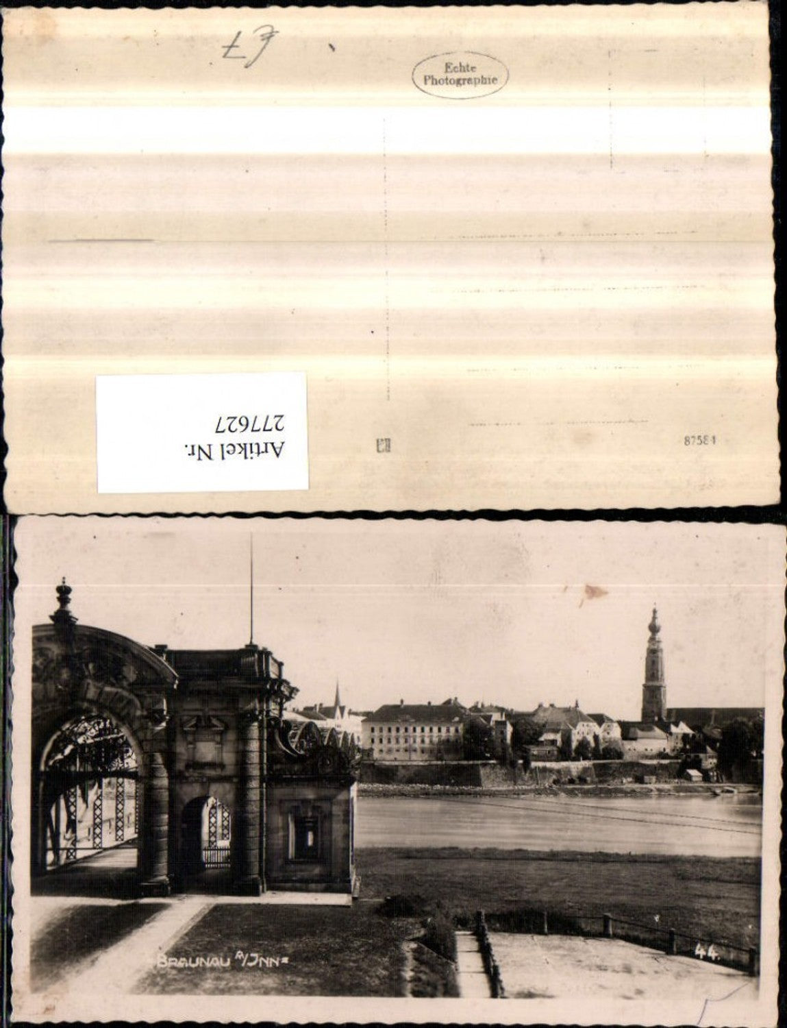 277627,Braunau am Inn Teilansicht Brücke Kirche