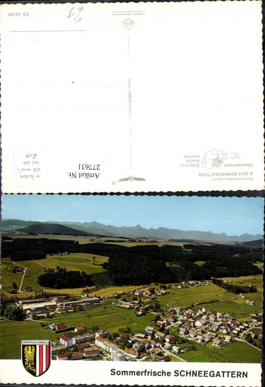 277631,Schneegattern Totale pub Alpine Luftbild 59289