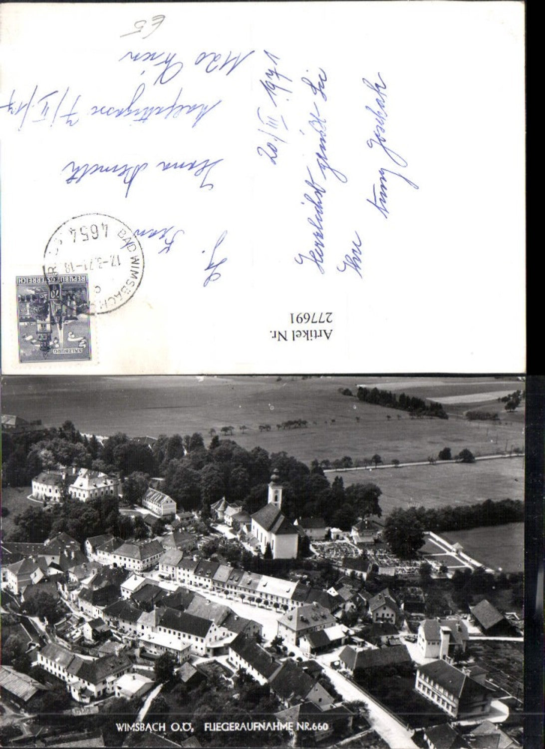 277691,Wimsbach Totale Fliegeraufnahme 660