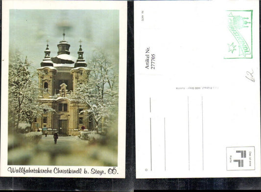 277705,Steyr Wallfahrtskirche Kirche Christkindl Winterbild