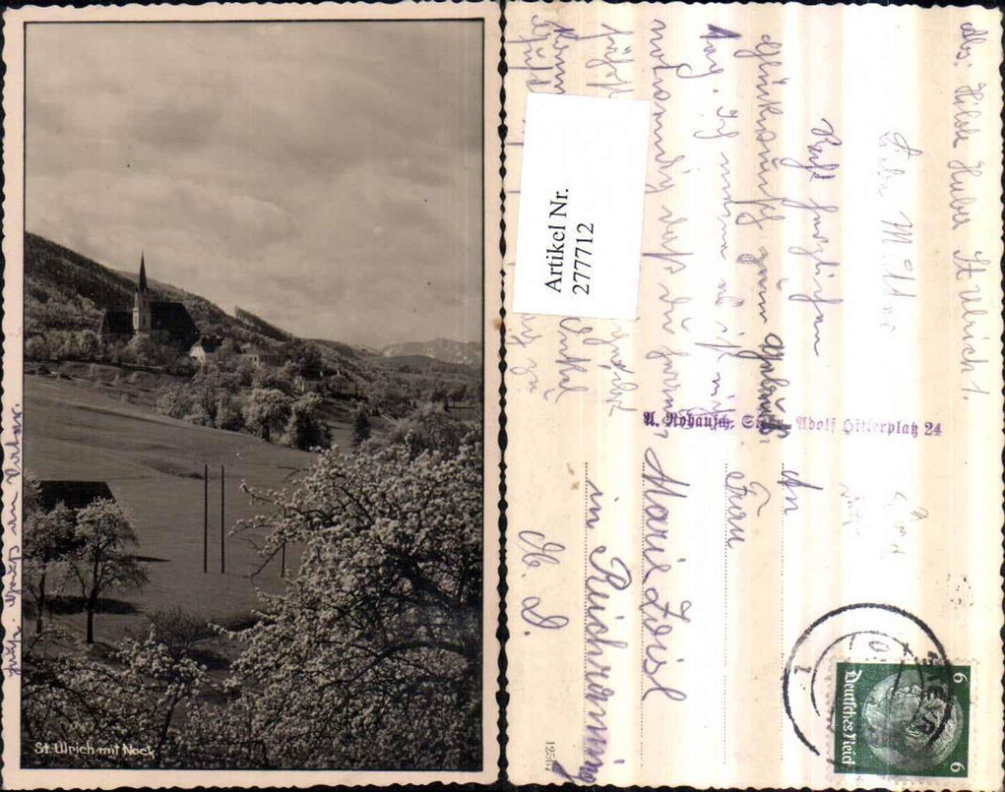 277712,St. Ulrich Kirche m. Nock b. Steyr