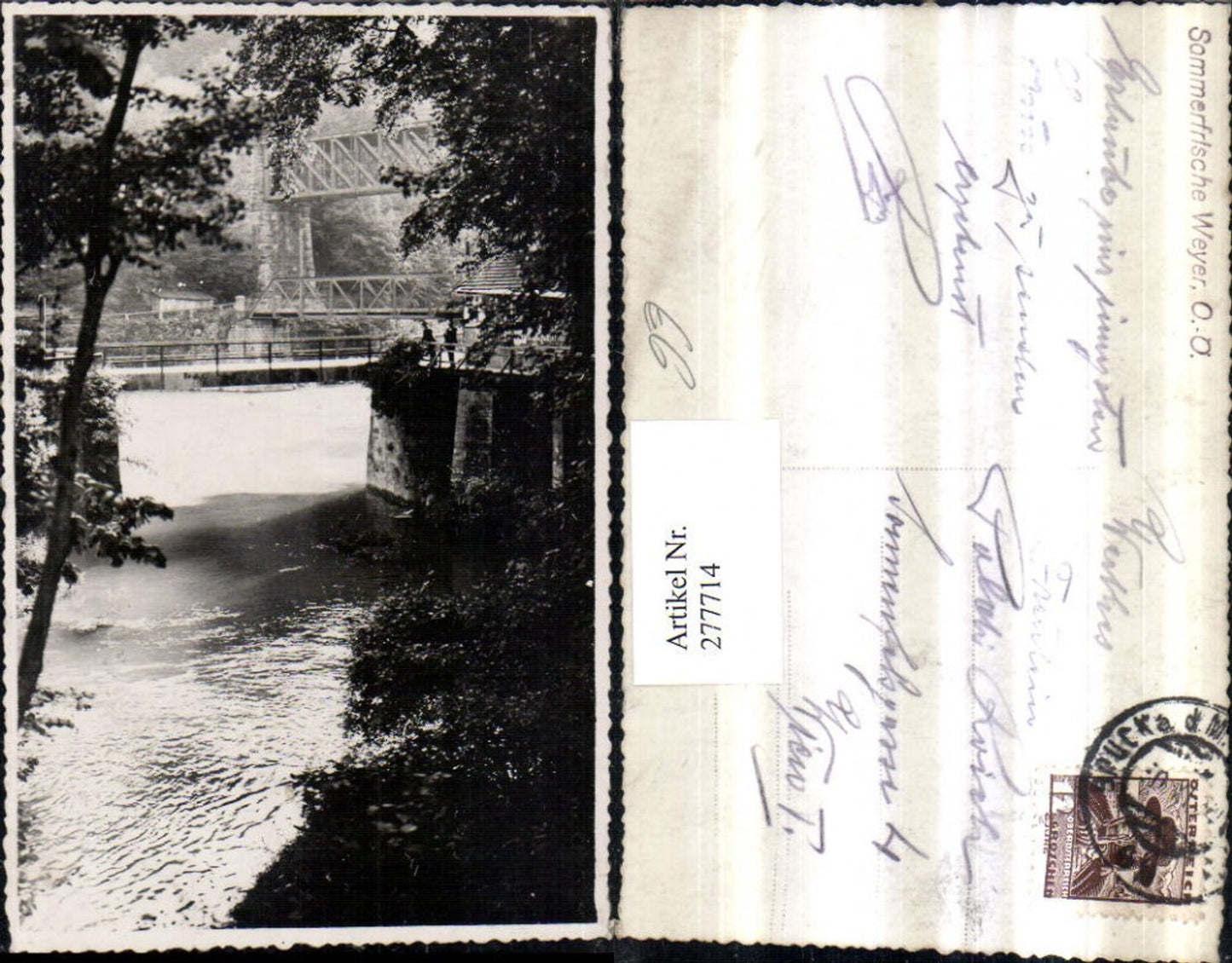 277714,Weyer Brücke Fluss