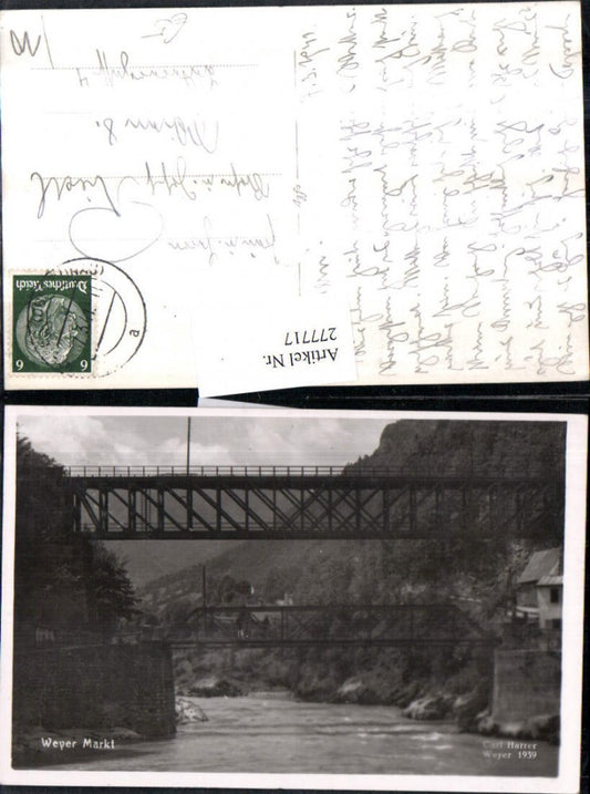 277717,Weyer Markt Brücken Fluss pub Carl Harrer