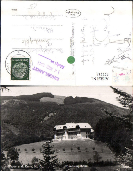 277718,Weyer an d. Enns Genesungsheim
