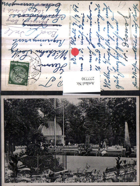 277730,Bad Hall Kurpark Konzertpavillon Fontäne