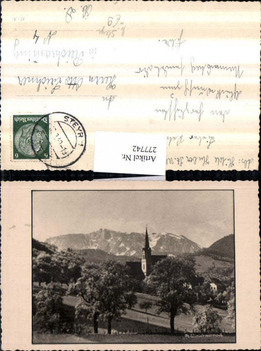 277742,St. Ulrich Kirche m. Nock b. Steyr