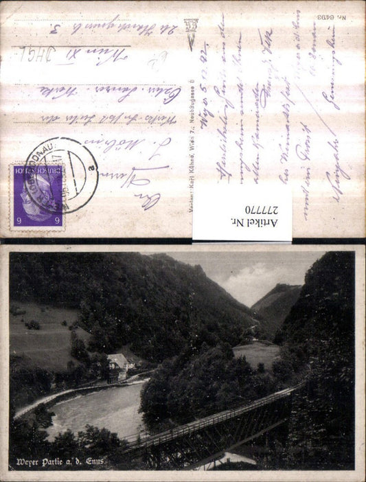 277770,Weyer Partie an d. Enns Brücke