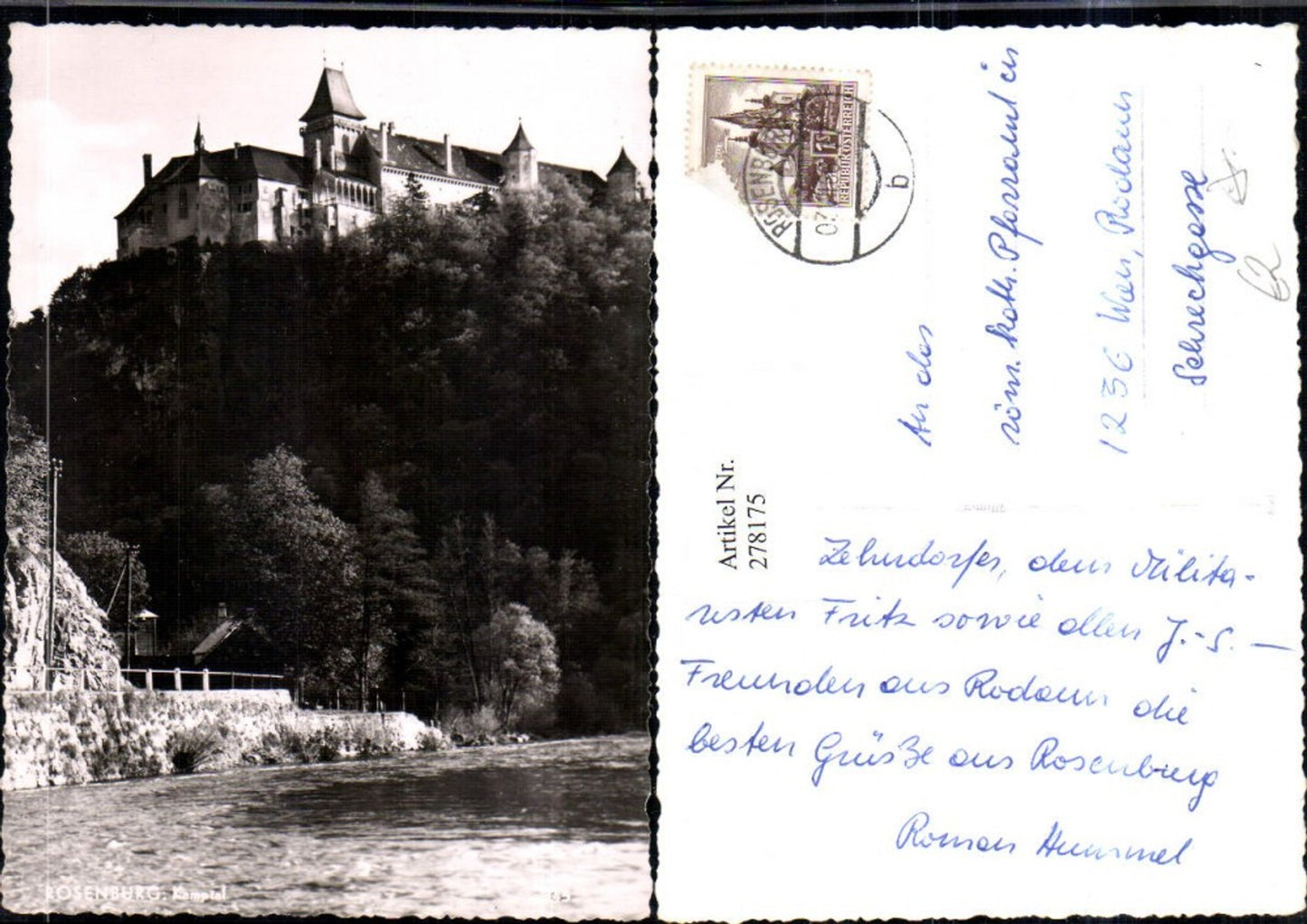 278175,Rosenburg im Kamptal Schloss