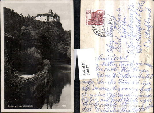 278177,Rosenburg im Kamptale Schloss