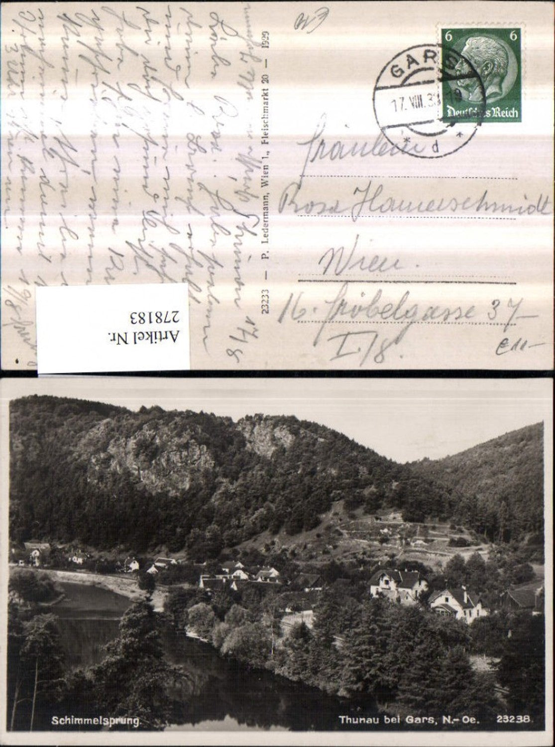 278183,Thunau b. Gars Totale Schimmelsprung