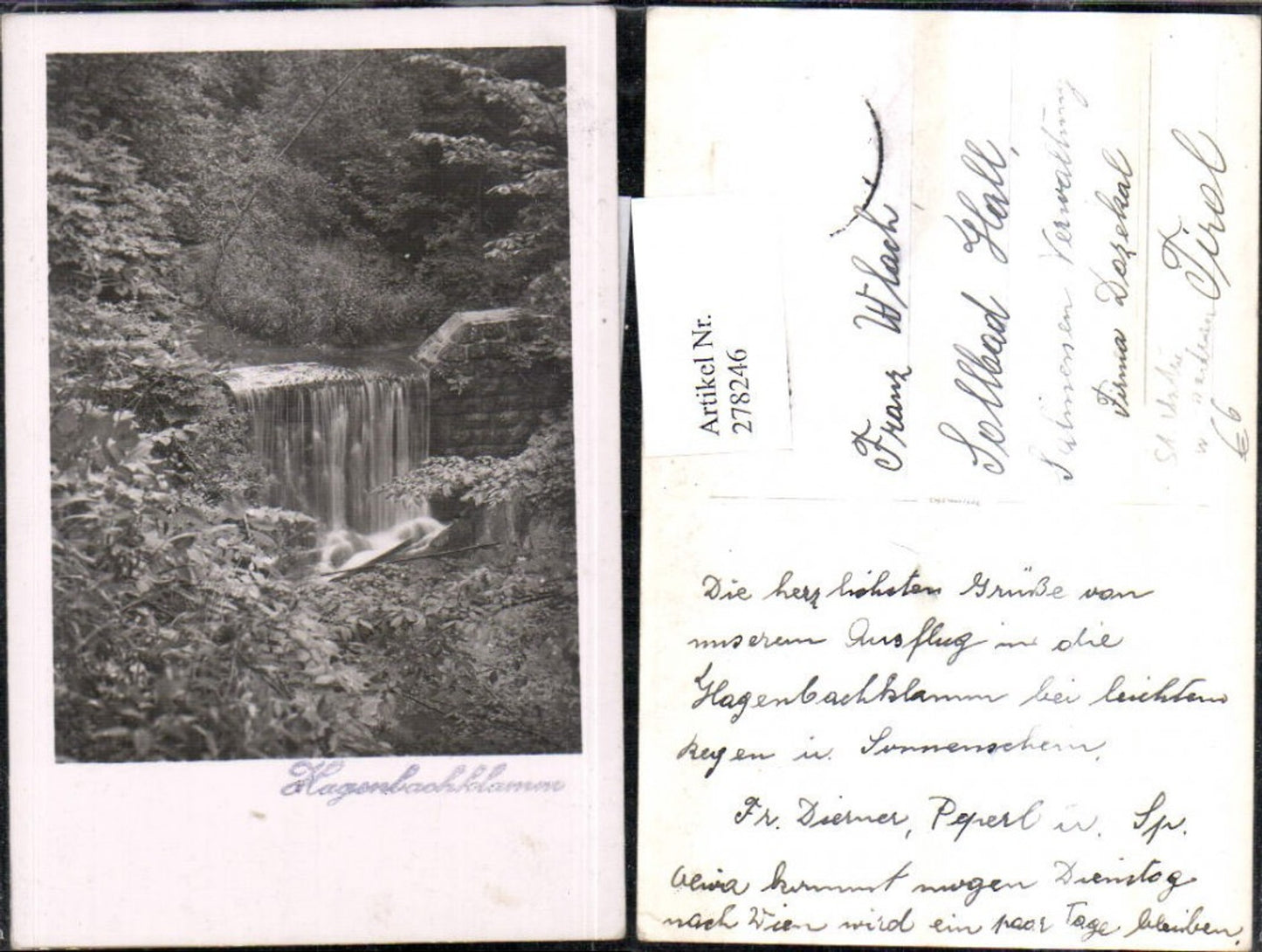 278246,Hagenbachklamm Klamm Wasserfall b. St. Andrä-Wördern