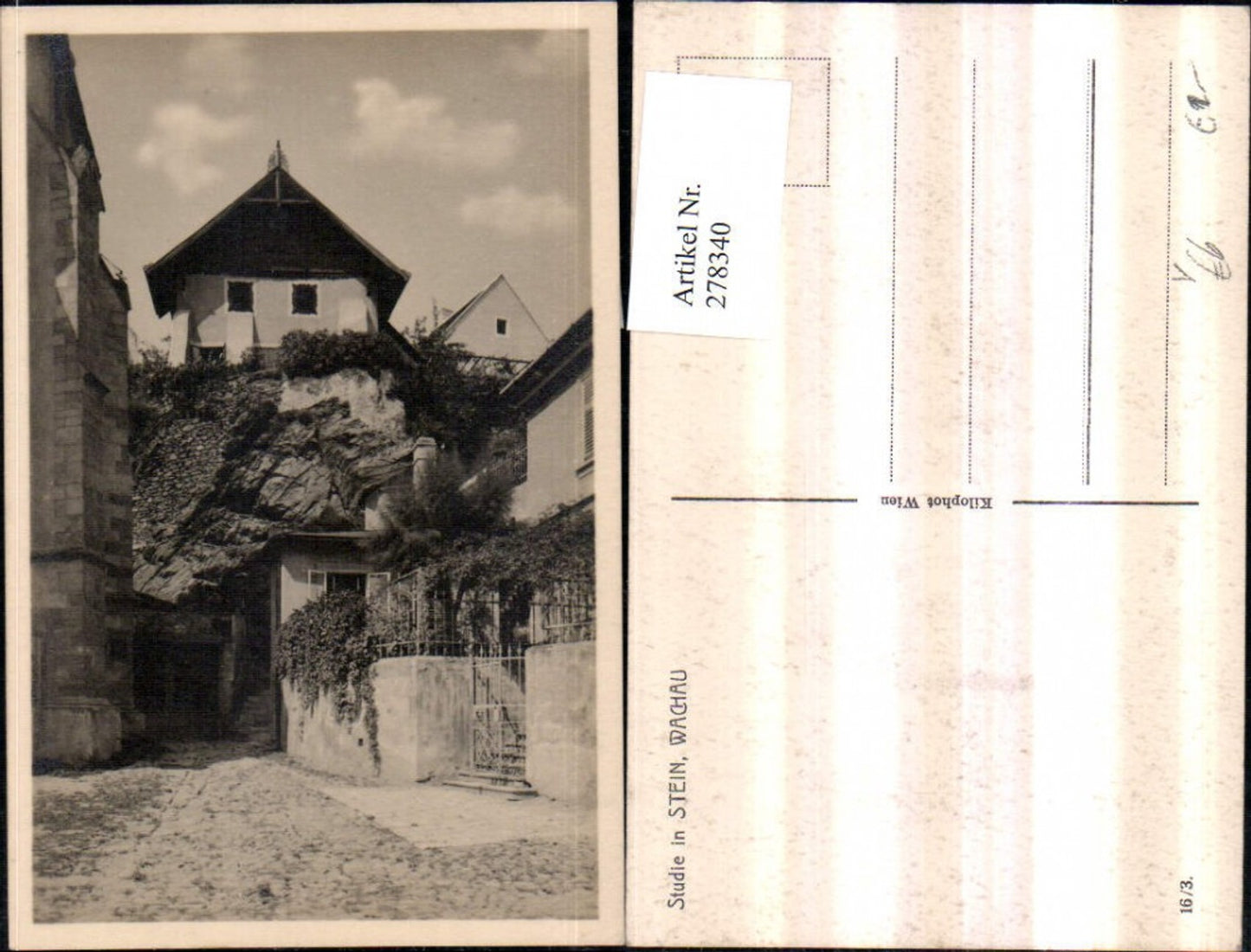 278340,Stein an d. Donau Wachau Motiv Gasse pub Kilophot 16/3