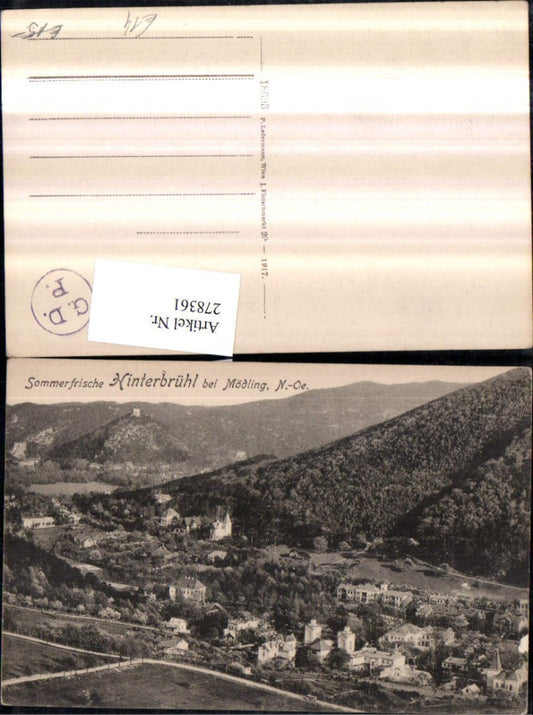 278361,Hinterbrühl b. Mödling Totale