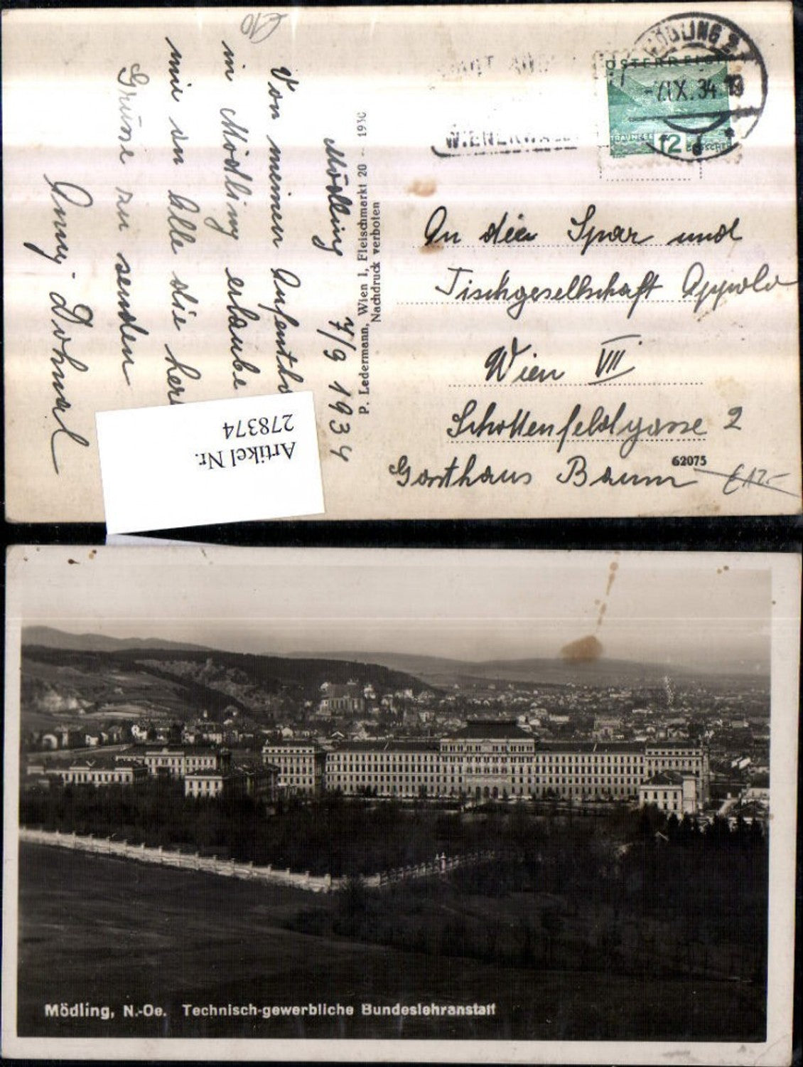 278374,Mödling Technisch-gewerbliche Bundeslehranstalt Gebäude