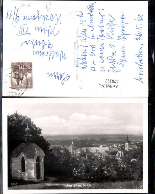 278387,Amstetten Teilansicht Kapelle