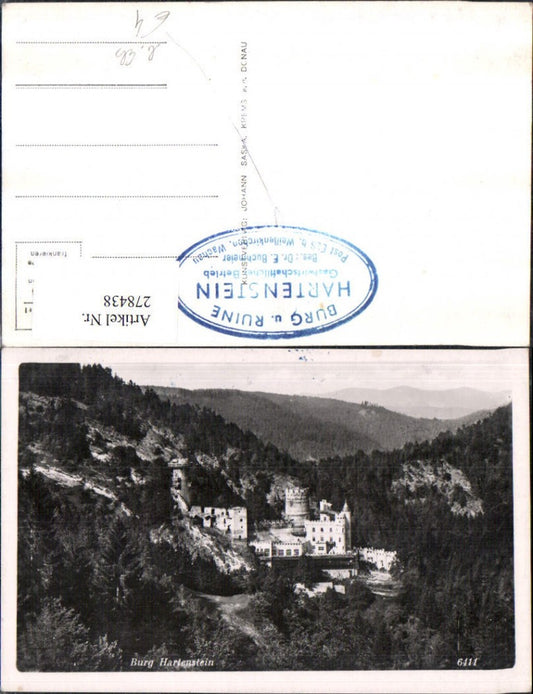 278438,Burg Hartenstein b. Els Weißenkirchen in d. Wachau