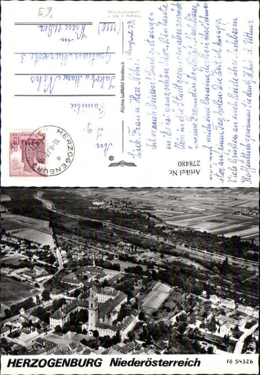 278480,Herzogenburg Totale pub Alpine Luftbild 54326