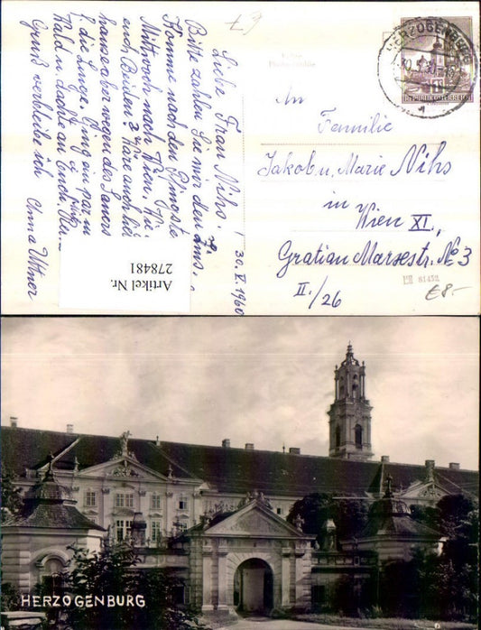 278481,Herzogenburg Stift Kloster Kirchenturm