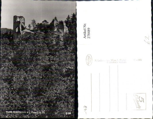 278489,Ruine Rabenstein an d. Pielach