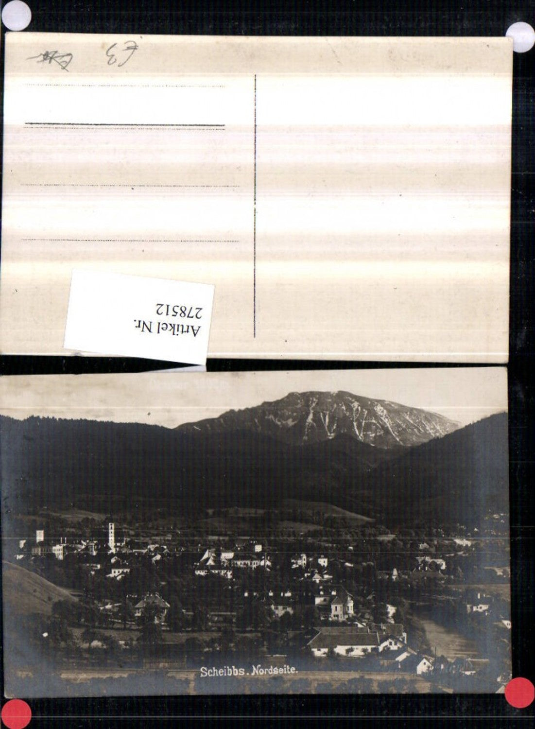 278512,Scheibbs Totale Bergkulisse