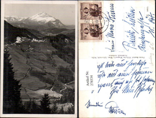 278534,Annaberg Totale m. Ötscher Bergkulisse
