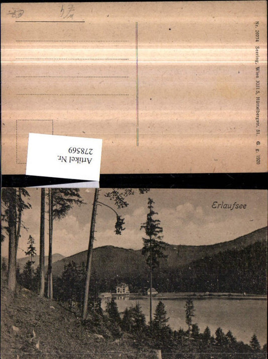 278569,Erlaufsee See Partie b. Mitterbach